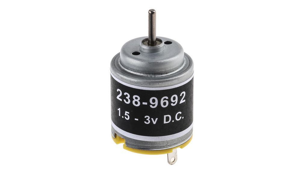 Brushed DC Motor 3V 1.04A 1.27Nmm 21mm